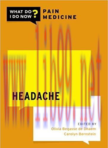 [AME]Headache (WHAT DO I DO NOW PAIN MEDICINE) (Original PDF)