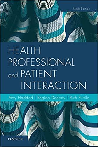 Health Professional and Patient Interaction 9th Edition