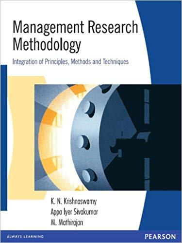(PDF)Management Research Methodology Integration of Principles, Methods and Techniques 1st Edit...