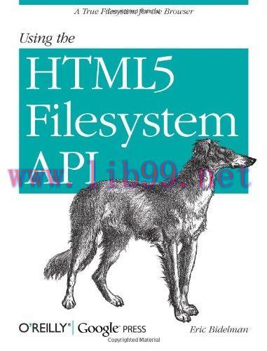 [FOX-Ebook]Using the HTML5 Filesystem API