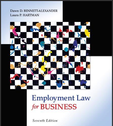 (Test Bank)Employment Law for Business 7th Edition.zip