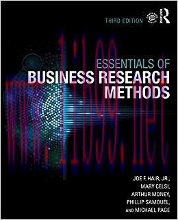 (PDF)The Essentials of Business Research Methods 3rd Edition