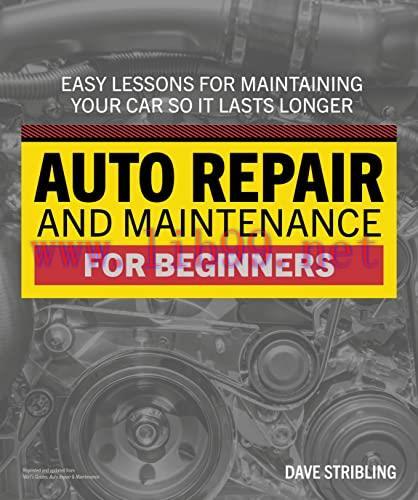 [FOX-Ebook]Auto Repair & Maintenance for Beginners