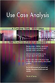 (PDF)Use Case Analysis A Complete Guide &ndash; 2020 Edition