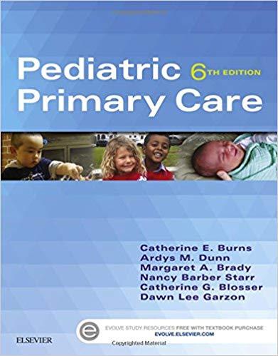 Pediatric Primary Care 6th Edition