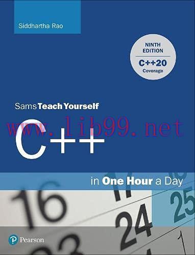 [FOX-Ebook]Sams Teach Yourself C++ in One Hour a Day, 9th Edition