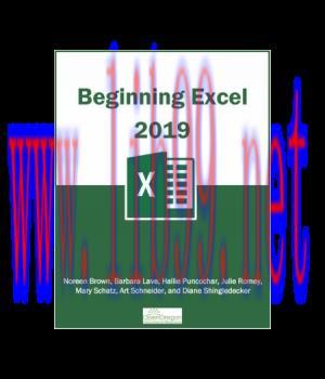 [IT-Ebook]Beginning Excel 2019