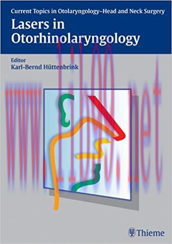 [PDF]Lasers in Otorhinolaryngology, 1e [Thieme] [2004]