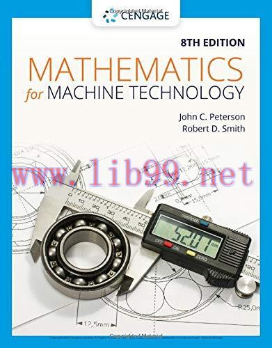 [FOX-Ebook]Mathematics for Machine Technology, 8th Edition