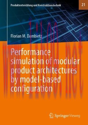 Performance simulation of modular product architectures by model-based configuration
