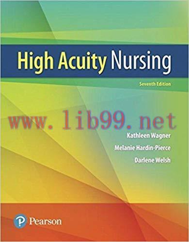 [PDF]High-Acuity Nursing, 7th Edition [Kathleen Dorman Wagner]