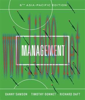 (PDF)Management 6th Asia-Pacific Edition by Danny Samson