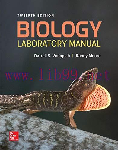 [FOX-Ebook]Biology Laboratory Manual, 12th Edition