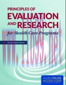 [AME]Principles Of Evaluation And Research For Health Care Programs (EPUB)