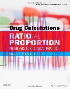 [AME]Drug Calculations: Ratio and Proportion Problems for Clinical Practice, 9th Edition