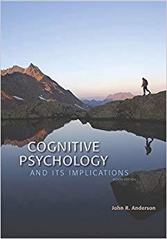 (PDF)Cognitive Psychology and Its Implications 8th Edition