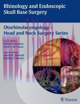 [AME]Rhinology and Endoscopic Skull Base Surgery (ORIGINAL PDF from_ Publisher)
