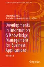 [PDF]Developments in Information & Knowledge Management for Business Applications : Volume 3