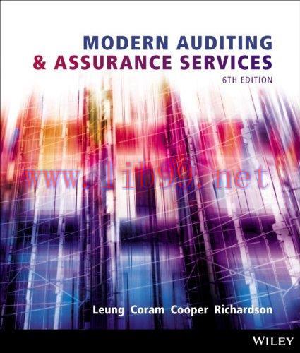 [FOX-Ebook]Modern Auditing and Assurance Services, 6th Edition