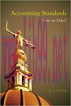 (PDF)Accounting Standards: True or False? 1st Edition