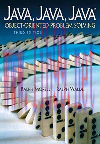 [FOX-Ebook]Java, Java, Java: Object-Oriented Problem Solving