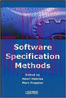 Software Specification Methods: An Overview Using a Case Study 1st Edition