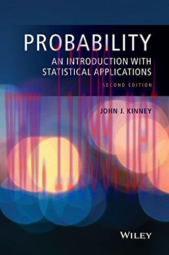 [FOX-Ebook]Probability: An Introduction with Statistical Applications, 2nd Edition