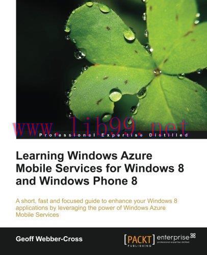 [FOX-Ebook]Learning Windows Azure Mobile Services for Windows 8 and Windows Phone 8