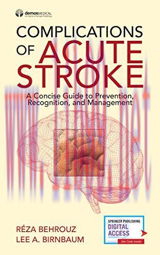 [AME]Complications of Acute Stroke: A Concise Guide to Prevention, Recognition, and Management ...