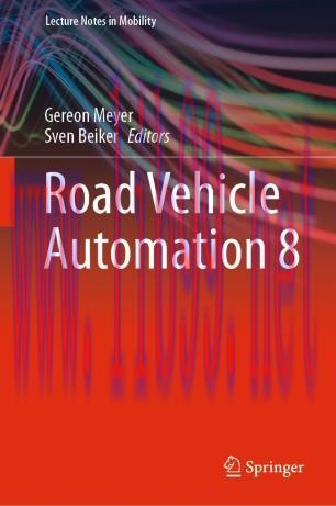 Road Vehicle Automation 8