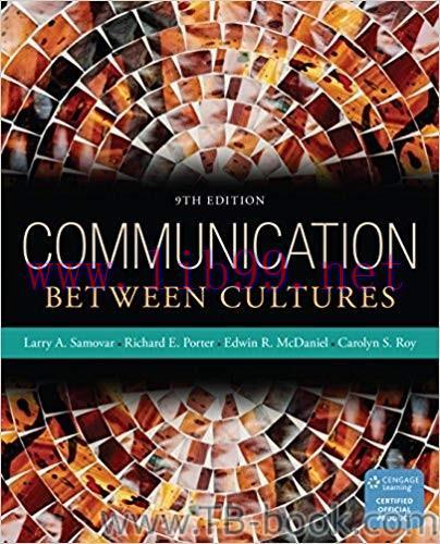 Communication Between Cultures 9th Edition by Larry A. Samovar 课本