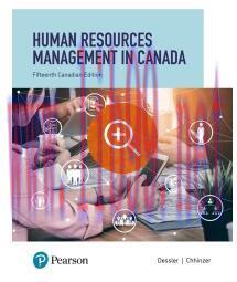 [PDF]Human Resources Management in Canada 15th Canadian Edition [Dessler Gary]