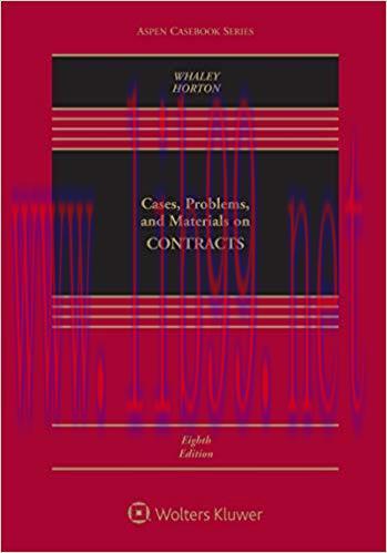 (PDF)Cases, Problems, and Materials on Contracts (Aspen Casebook Series) 8th Edition