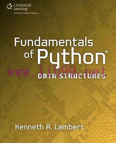 [FOX-Ebook]Fundamentals of Python: Data Structures