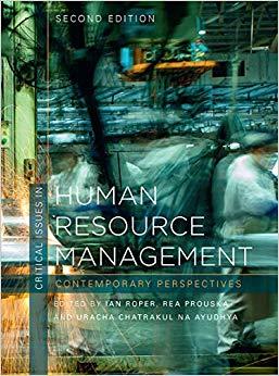 (PDF)Critical Issues in Human Resource Management Contemporary Perspectives 2nd Edition