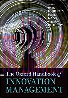 (PDF)The Oxford Handbook of Innovation Management (Oxford Handbooks)
