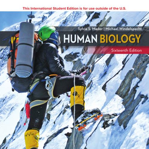Human Biology 16th Edition