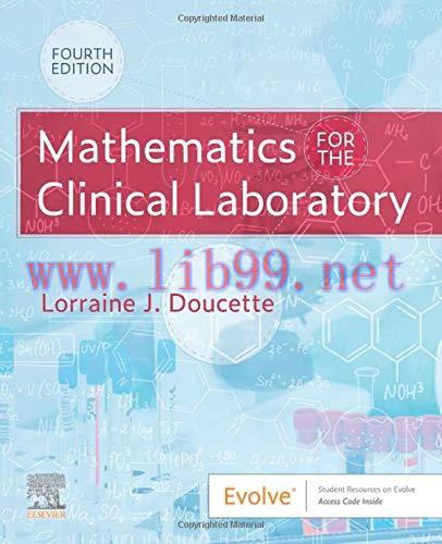 [AME]Mathematics for the Clinical Laboratory, 4th Edition (Original PDF)