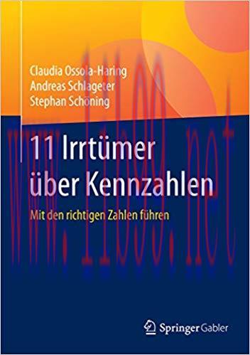 (PDF)11 Irrt&uuml;mer &uuml;ber Kennzahlen: Mit den richtigen Zahlen f&uuml;hren (German Edition) 1. Aufl. 201...