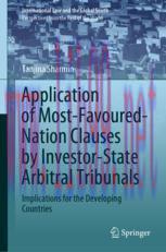 [PDF]Application of Most-Favoured-Nation Clauses by Investor-State Arbitral Tribunals: Implicat...