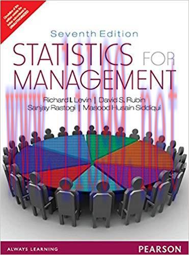 Statistics for Management Seventh Edition,