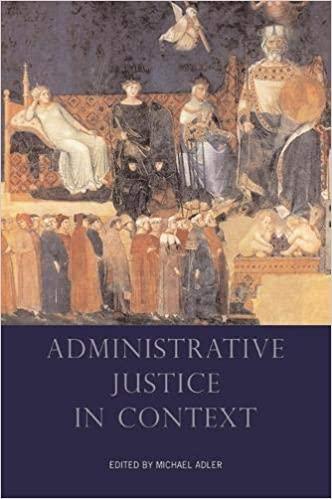(PDF)Administrative Justice in Context