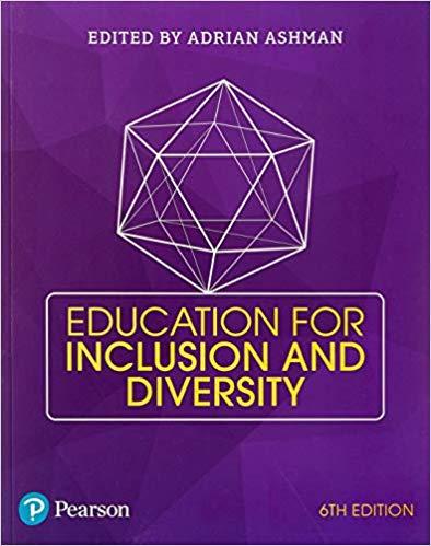 Education for Inclusion and Diversity 6th Australian Edition [ADRIAN ASHMAN]