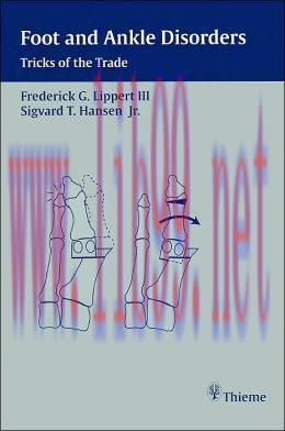[AME]Foot and Ankle Disorders: Tricks of the Trade