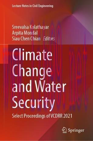 Climate Change and Water Security
