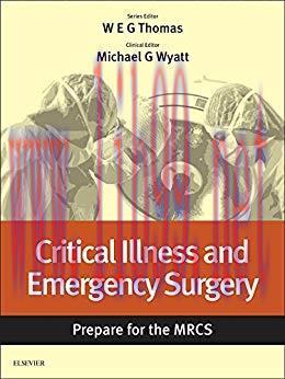 [PDF]Critical Illness and Emergency Surgery: Prepare for the MRCS