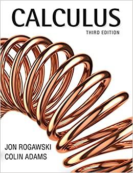 (PDF)Calculus 3rd Edition by Jon Rogawski