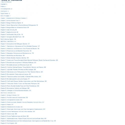 Schaechter's Mechanisms of Microbial Disease, Fourth Edition, 9780781753425 - CourseSmart