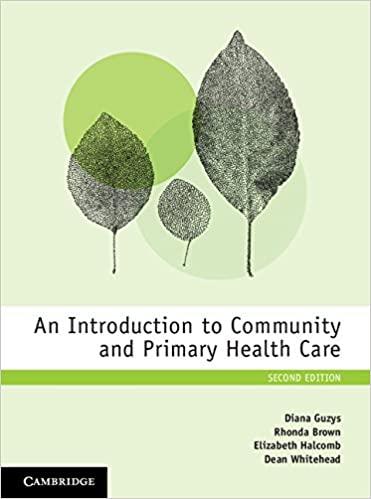 An Introduction to Community and Primary Health Care 2nd edition
