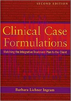(PDF)Clinical Case Formulations: Matching the Integrative Treatment Plan to the Client